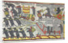 The Mice are burying the Cat, Lubok print, 1760 by Unknown