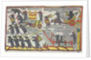 The Mice are burying the Cat, Lubok print, 1760 by Unknown