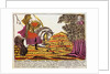 Ilya Muromets and Nightingale the Robber, Lubok print, 18th century by Unknown