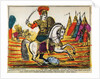 Alexander the Great, Lubok print, 1869 by Unknown