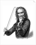 Niccolò Paganini, Italian violinist, violist and composer, 1830s. by Anonymous