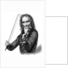 Niccolò Paganini, Italian violinist, violist and composer, 1830s. by Anonymous