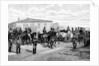 The burial of Lord Raglan near Sevastopol, Crimea, Russia, 1855. by William Simpson