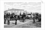 The burial of Lord Raglan near Sevastopol, Crimea, Russia, 1855. by William Simpson