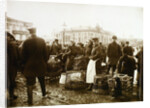 Bird market, Trubnaya Square, Moscow, Russia, 1908 by Unknown