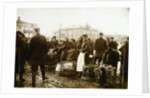 Bird market, Trubnaya Square, Moscow, Russia, 1908 by Unknown