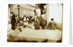 Beggars in front of the Valaam Monastery, Moscow, Russia, 1907 by Unknown