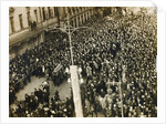 Funeral procession of the poet Valery Bryusov, Moscow, USSR, 12 October 1924 by Unknown