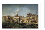View of the Canal Grande from the Fondamenta Del Vin, 1736-1737. by Michele Marieschi