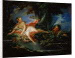 A Frightened Bather, 1736. by François Boucher