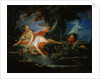 A Frightened Bather, 1736. by François Boucher