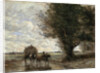 The Haycart, 1865-1870. by Jean-Baptiste-Camille Corot