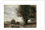 The Haycart, 1865-1870. by Jean-Baptiste-Camille Corot
