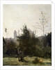 Château de Pierrefonds, 1860s. by Jean-Baptiste-Camille Corot