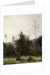 Château de Pierrefonds, 1860s. by Jean-Baptiste-Camille Corot