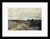 Heather covered hills near Vimoutier, 1860s by Anonymous