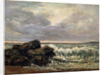 The Wave, c1870. by Gustave Courbet
