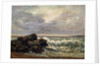 The Wave, c1870. by Gustave Courbet