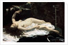 Woman with a Parrot, 1866. by Gustave Courbet