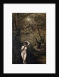 Diana Bathing, 1873-1874. by Jean-Baptiste-Camille Corot