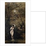 Diana Bathing, 1873-1874. by Jean-Baptiste-Camille Corot