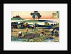From the series Hundred Poems by One Hundred Poets: Tenchi Tenno, c1830. by Hokusai