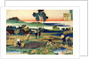 From the series Hundred Poems by One Hundred Poets: Tenchi Tenno, c1830. by Hokusai