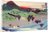 From the series Hundred Poems by One Hundred Poets: Jito Tenno, c1830. by Hokusai