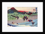 From the series Hundred Poems by One Hundred Poets: Jito Tenno, c1830. by Hokusai