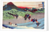From the series Hundred Poems by One Hundred Poets: Jito Tenno, c1830. by Hokusai