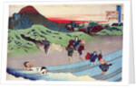 From the series Hundred Poems by One Hundred Poets: Jito Tenno, c1830. by Hokusai