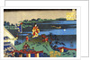 From the series Hundred Poems by One Hundred Poets: Abe no Nakamaro, c1830. by Hokusai