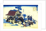 From the series Hundred Poems by One Hundred Poets: Sugawara no Michizane, c1830. by Hokusai