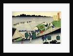 From the series Hundred Poems by One Hundred Poets: Fujiwara no Michinobu Ason, c1830. by Hokusai