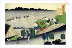 From the series Hundred Poems by One Hundred Poets: Fujiwara no Michinobu Ason, c1830. by Hokusai