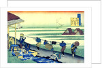 From the series Hundred Poems by One Hundred Poets: Minamoto no Tsunenobu, c1830. by Hokusai