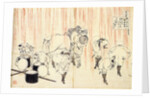 From the series Hundred Poems by One Hundred Poets: Fujiwara no Sadanaga, c1830. by Hokusai