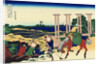 Senju, Musashi Province, (from a Series 36 Views of Mount Fuji), 1830-1833. by Hokusai