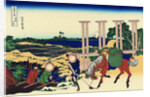 Senju, Musashi Province, (from a Series 36 Views of Mount Fuji), 1830-1833. by Hokusai