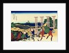 Senju, Musashi Province, (from a Series 36 Views of Mount Fuji), 1830-1833. by Hokusai