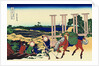 Senju, Musashi Province, (from a Series 36 Views of Mount Fuji), 1830-1833. by Hokusai