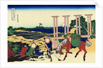 Senju, Musashi Province, (from a Series 36 Views of Mount Fuji), 1830-1833. by Hokusai