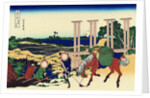 Senju, Musashi Province, (from a Series 36 Views of Mount Fuji), 1830-1833. by Hokusai