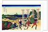 Senju, Musashi Province, (from a Series 36 Views of Mount Fuji), 1830-1833. by Hokusai