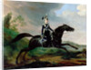 Equestrian Portrait of Grand Prince Alexander Nikolayevich,, 1832. by Franz Kruguer