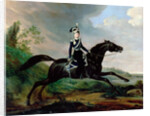 Equestrian Portrait of Grand Prince Alexander Nikolayevich,, 1832. by Franz Kruguer