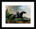 Equestrian Portrait of Grand Prince Alexander Nikolayevich,, 1832. by Franz Kruguer