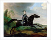 Equestrian Portrait of Grand Prince Alexander Nikolayevich,, 1832. by Franz Kruguer