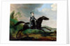 Equestrian Portrait of Grand Prince Alexander Nikolayevich,, 1832. by Franz Kruguer