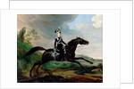Equestrian Portrait of Grand Prince Alexander Nikolayevich,, 1832. by Franz Kruguer